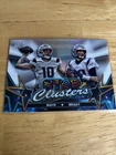 2024 Topps Cosmic Chrome - Star Clusters Tom Brady, Drake Maye #SCL-14 (RC)