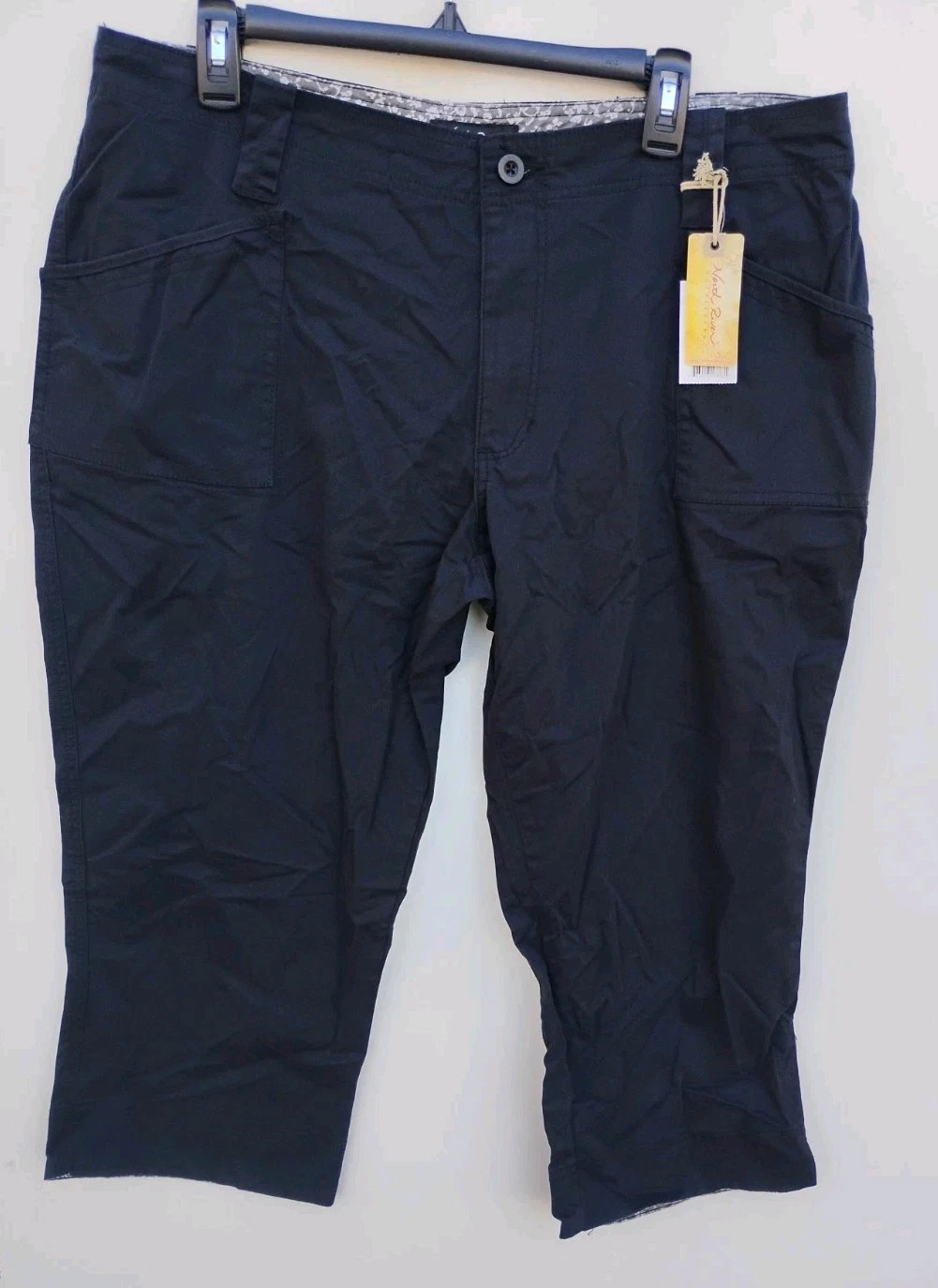 NORTH RIVER OUTFITTERS Casual Cotton Capri Pants 16 NEW