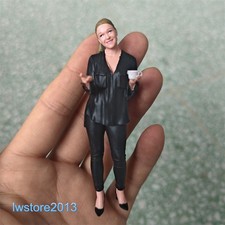 1/18 Beauty Girl 4" Figurines Figures Miniatures Model For Cars Vehicles Toys