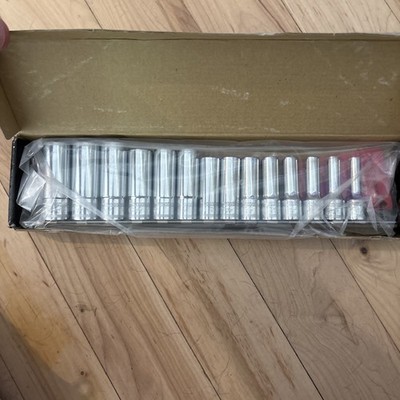 Mac Tools Mac Edge 3/8 Inch Drive Nonslip Deep Socket Set