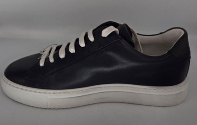 Sneaker Herrenschuhe Doucal's Modell Harley Storm dunkelblau