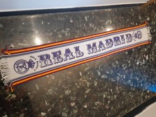SCIARPA SCARF BUFANDA VINTAGE '80 FOOTBALL FUTBOL REAL MADRID CALCIO