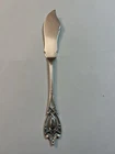 Antique Sterling Silver Monticello 1908 Rogers Lunt Bowlen Butter Knife W /Mono