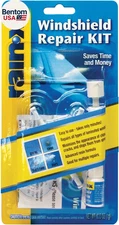 600001 Windshield Repair Kit - Quick and Easy Durable Resin Based Windshield Rep