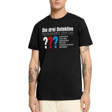 Die Drei Fragezeichen Detektive Visitenkarte Männer Premium Bio T-Shirt