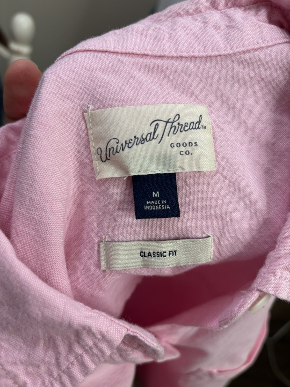 Universal Thread Pink Button Up Shirt Women’s Siz… - image 5