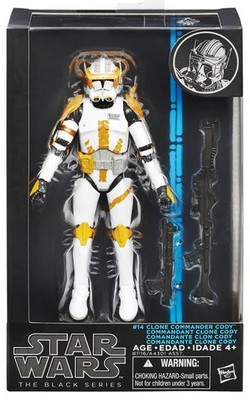 Hasbro Star Wars Black Series 6'' Blue Line #14 Clone Commander Cody Neu/OVP