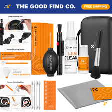 K F CONCEPT 25 in 1 Camera Pro Cleaning Kit, APS-C Lens and Sensor Cleaner