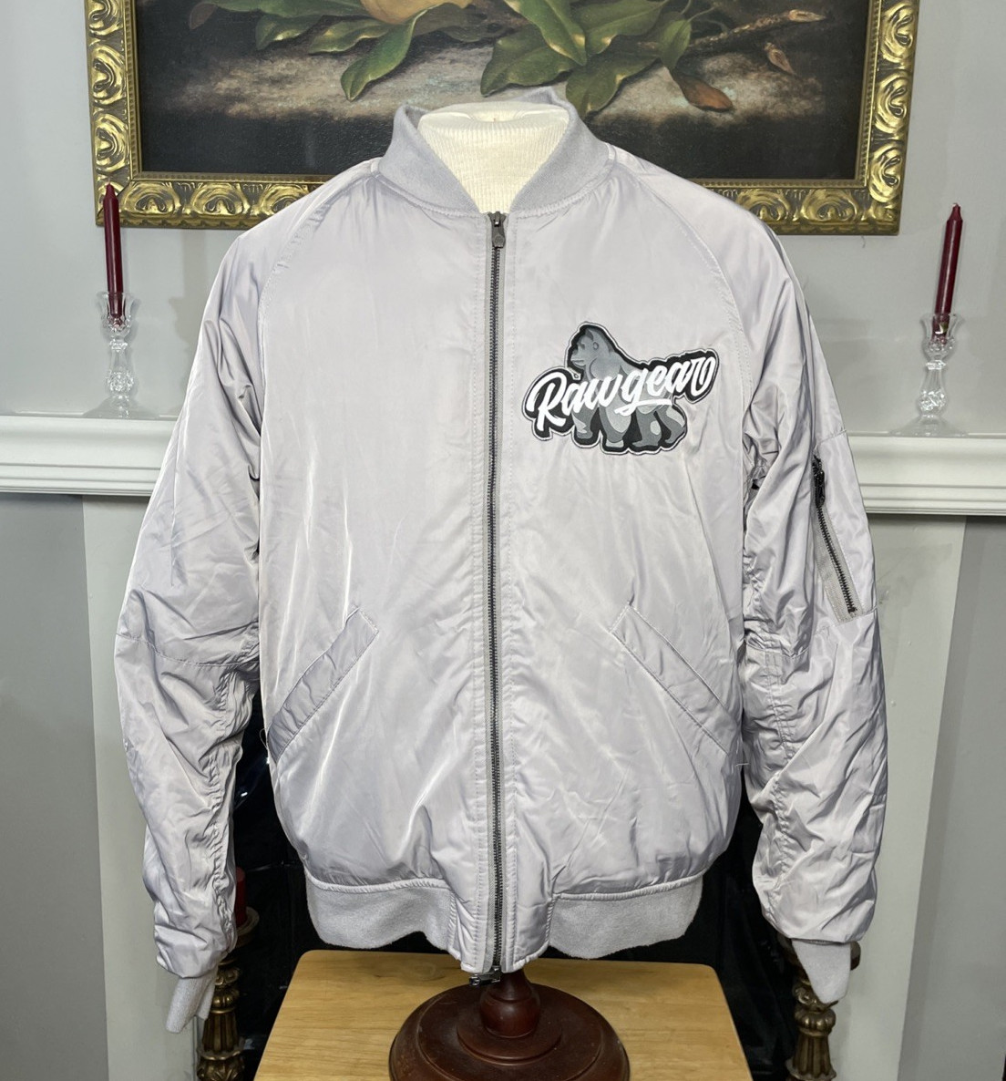 Rawgear Bomber Full Zip Jacket Medium - image 1
