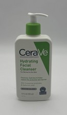 CeraVe Face Wash Hydrating Facial Cleanser for Normal to Dry Skin 12 oz.