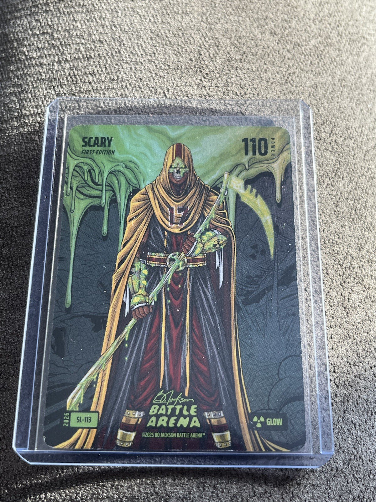 2026 Bo Jackson Battle Arena- Scary (Terry Mclaurin) Slime Battlefield Glow