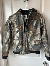Wells Creek Outfitters Camouflage Hooded Hunting Jacket Unisex Children 16/18