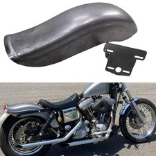 Silver Rear Fender Mudguard For Harley Dyna Sportster 1994-2017