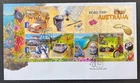 2012 Road Trip Australia Minisheet FDC First Day Cover Wandering (WA) Postmark