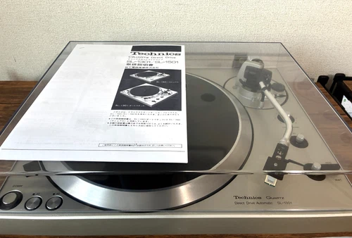 Technics SL-1301 Quartz Direct Drive Full Auto Turntable 270C Cart 1day Shipping