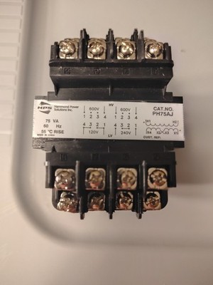 Hammond Power Solutions PH75AJ Machine Tool Industrial Control Transformer NIB