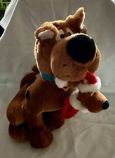 VTG WB SCOOBY-DOO Plush 13" Warner Bros Studio Store 1998 Stocking Santa Vintage