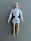 Vintage Star Wars 1977 Luke Skywalker Blonde 12-back Kenner Figure w/Lightsaber