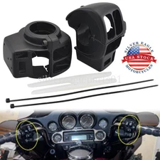Handlebar Hand Control Switch Housing Cover For Harley Touring FLHTK FLTR FLTRU