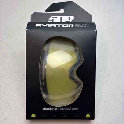 509 Aviator 2.0 Ignite S1 Anti Fog Scratch Fast Swap Lens Yellow HCS Tint