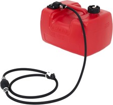 Portable 12L Marine Fuel Tank with I-Shaped Handle Hose for Easy Boat Refueling