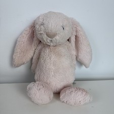 Jellycat Bashful Blush Pink Bunny Soft Plush Toy 12" Stuffed Animal GC