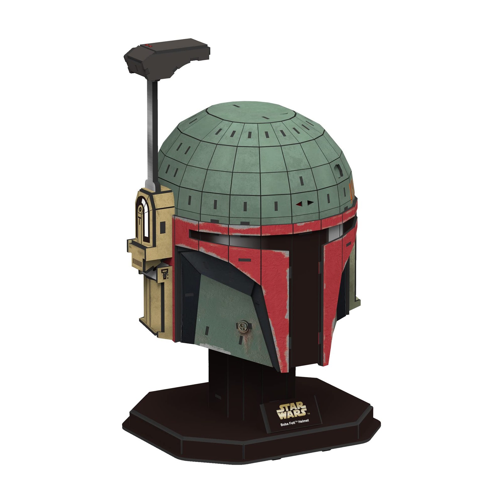 University Games Star Wars: The Mandalorian Boba Fett's Helmet Model Kit, Burgun