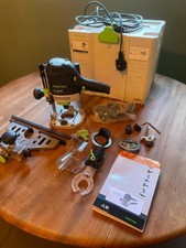 Festool OF 1400 EBQ-Plus 240V 1/2 in 574345 Router with Accessories Only One Use
