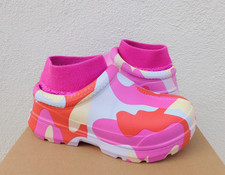 UGG PINK TASMAN X CAMOPOP RUBBER / WOOL RAIN CLOG BOOTS, US 7/ EUR 38 ~NEW