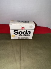 10 Pack ISI Soda Chargers For Soda Siphons & Seltzer Makers Never Expires