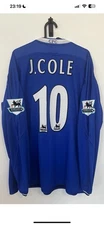 Chelsea 2004-2005 Home Joe Cole Long Sleeve Shirt 2xl Mens Original