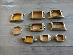 50.7 gr Grams Scrap Gold Recovery Marked Watch Cases 10k Gold Filled NonMagnetic