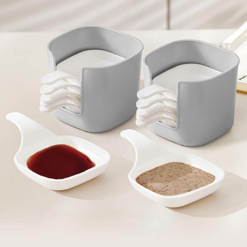 Bone Spitting Dishes Daily Home Dining Easy To Clean Design For Serving Sauces - Picture 10 of 11