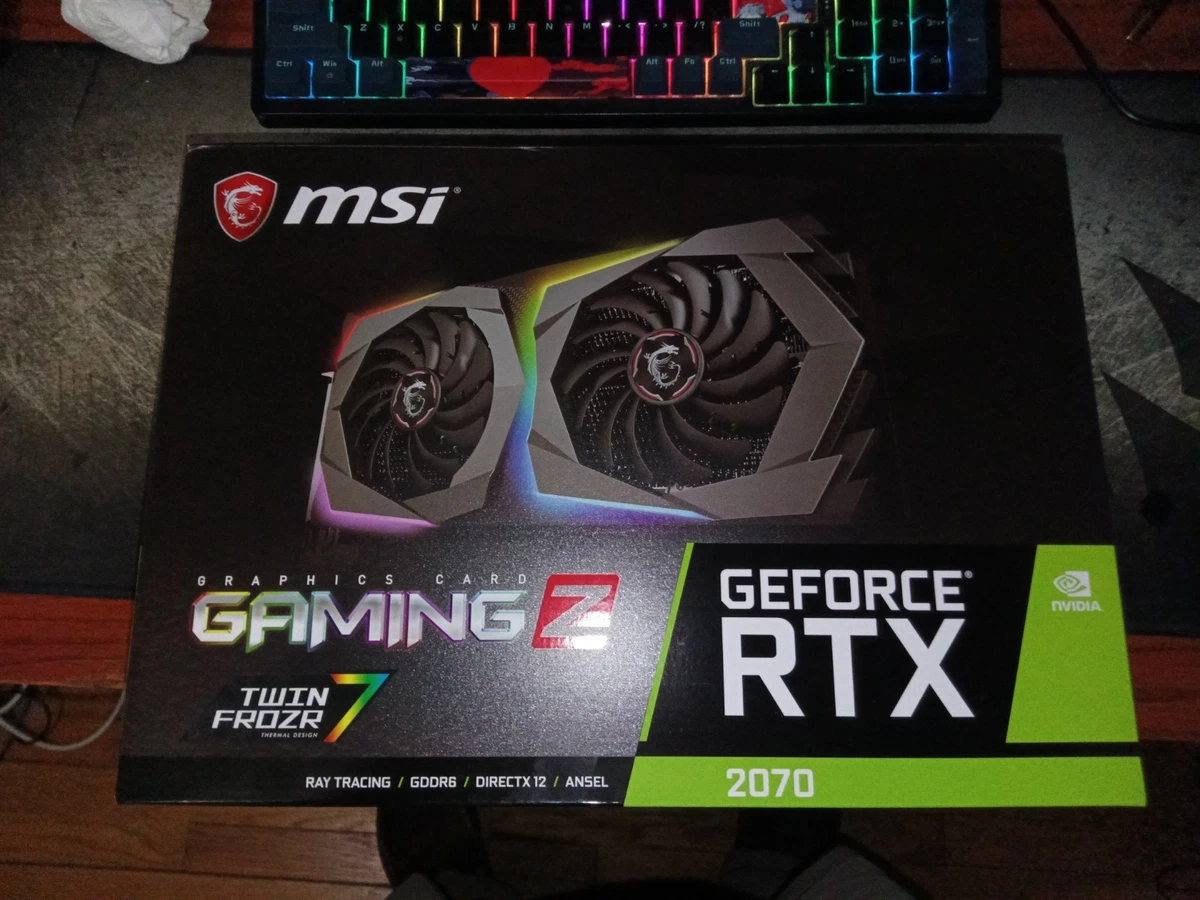 MSI NVIDIA GeForce RTX 2070 NVIDIA Computer Graphics Cards for