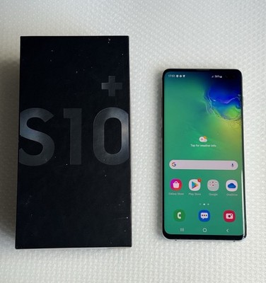 SAMSUNG GALAXY S10+ PLUS GRÜN 128GB ENTSPERRT SEHR GUTER ZUSTAND SMARTPHONE
