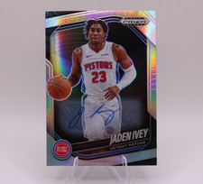 2024-25 Panini Prizm Black Jaden Ivey #69 Detroit Pistons NBA Auto