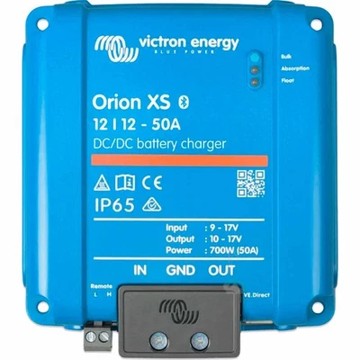 VICTRON ENERGY Victron Orion XS DC/DC Konverter 12/12–50A Wandler Batterie-Ladegerät Lade Regle