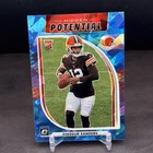 Shedeur Sanders 2025 Donruss Optic #20 Hidden Potential ICE SP 05/55 Browns TF1