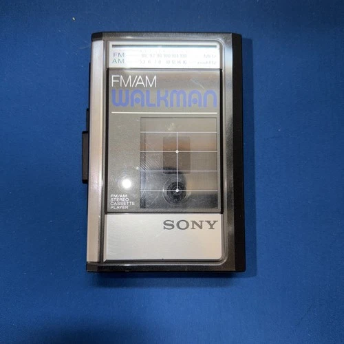 Vintage Sony Walkman WM-F31/F41 FM/AM Stereo Cassette Player - Parts or Repair