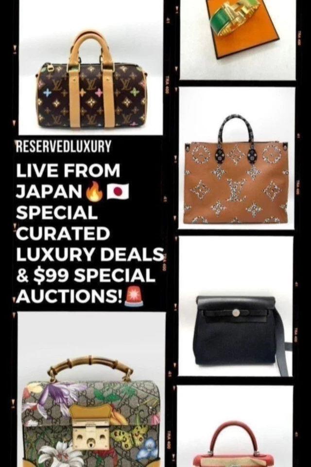 LIVE FROM JAPAN! SPECIAL CURATED DEALS & $99 LUXURY AUCTIONS!🇯🇵🔥