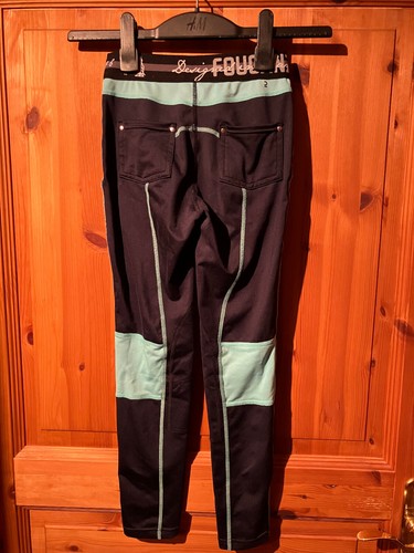 Reithose Sommer Reiten Hose Gr. 133-142, 10 Jahre, Reitsport blau - Bild 2 von 2