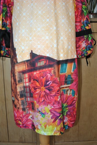 J.Pret Colourful Floral Embellished Cotton Kurta Dress Indian Pakistani Style - Picture 7 of 16