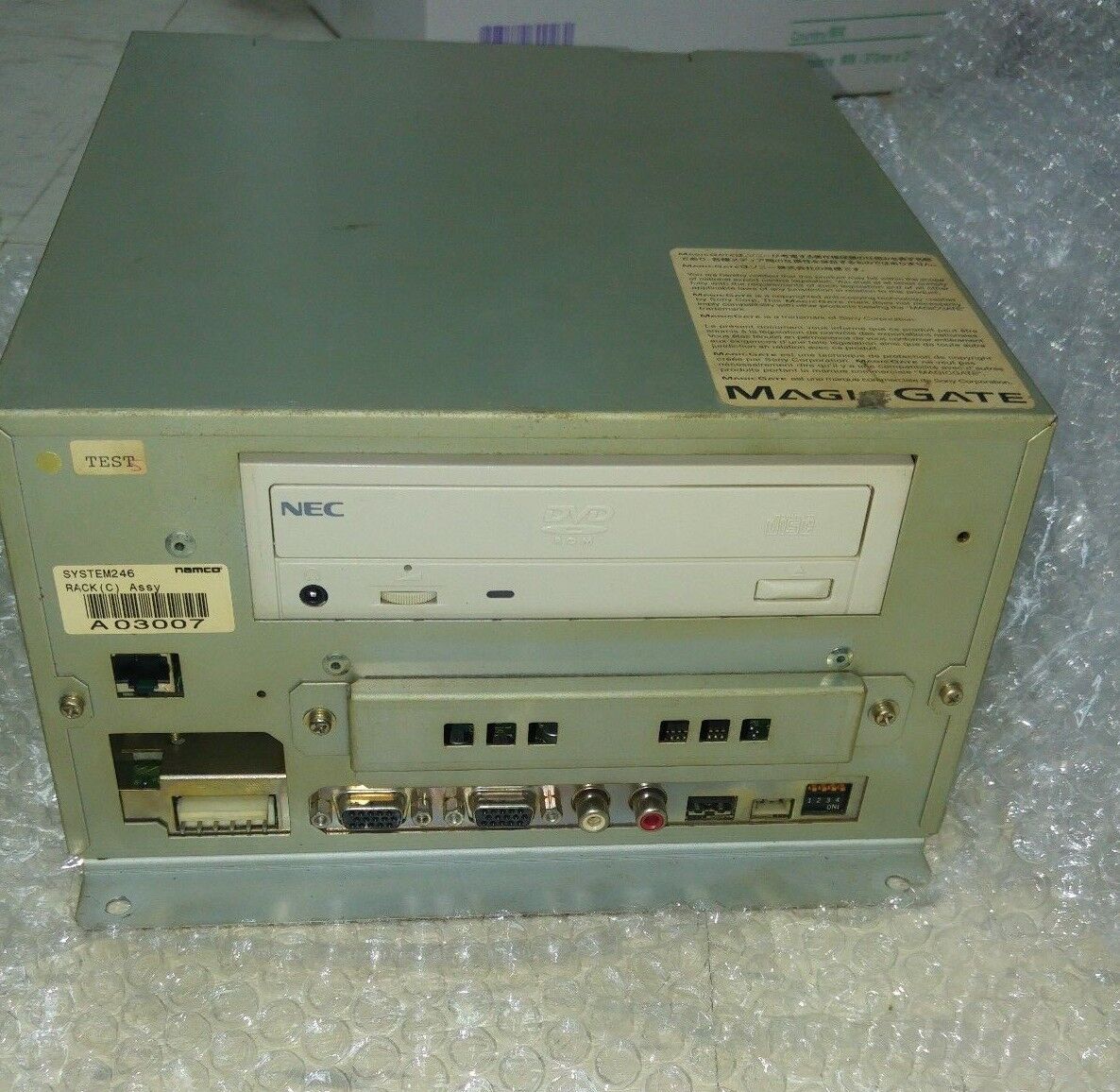 Namco System 246C Mother Board With DVD Drive Arcade Video Namco System 246C Mother Board With DVD Drive Arcade Video