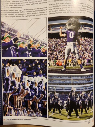 K- STATE WILDCATS 2022 SUGARBOWL PROGRAM (NEW) - Picture 8 of 19