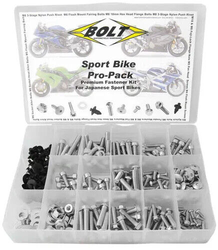 Bolt Japanese Sport Bike Pro Pack Fastener Bolt Hardware Kit for Honda-24 - Bild 1 von 5