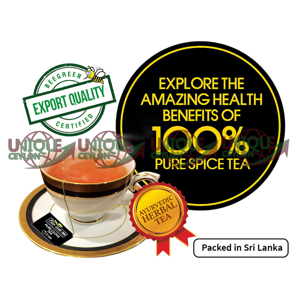 Clove Herbal Tea 25 Bags Ayurvedic Pure Organic Bagged IMUNTY BOOSTR