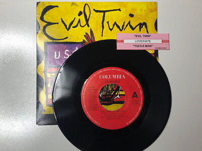 LOVE/HATE - Evil Twin / Yucca Man UK 7'' 45  JUKEBOX READY  NEAR MINT+