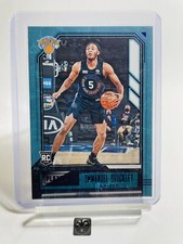 2020-21 Panini Chronicles /49 Immanuel Quickley PlayBook Purple Parallel RC #179