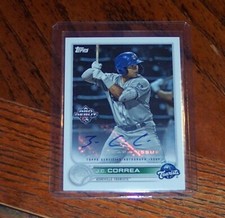 2022 Topps Pro Debut Autographs #PD-66 J.C. Correa RC Rookie AUTO