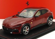BBR Ferrari Purosangue Suv Panoramic Roof 2022 Con Vetrina With Showcase 1:18 P18231O-VET